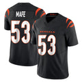 C.Bengals #53 Boye Mafe Player Black Vapor F.U.S.E. Limited Home Game Hdoa Stitched Jerseys