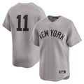 NY.Yankees #11 Anthony Volpe Player Gray Limited Home Hdoa Stitched Jerseys