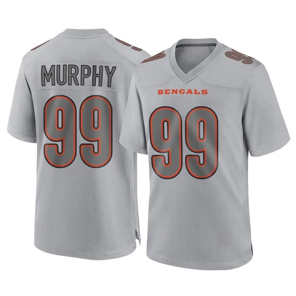 C.Bengals #99 Myles Murphy Player Gray Atmosphere Fashion Game Hdoa Stitched Jerseys
