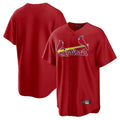 St. Louis Cardinals ## Cardinals Blank Player Red Home Game Hdoa Stitched Jerseys