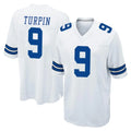 D.Cowboys #9 KaVontae Turpin Player White Home Game Hdoa Stitched Jerseys