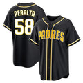 S.Diego Padres #58 Wandy Peralta Player Black 2026 Fashion Home Hdoa Stitched Jerseys