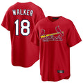 St. Louis Cardinals #18 Jordan Walker Player Red Home Game Hdoa Stitched Jerseys