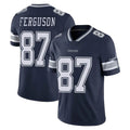 D.Cowboys #87 Jake Ferguson Player Navy Vapor Untouchable Limited Home Game Hdoa Stitched Jerseys