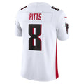 A.Falcons #8 Kyle Pitts Sr. Player White Vapor F.U.S.E. Limited Hdoa Stitched Jerseys