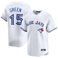 T.Blue Jays #15 Chad Green Player White Home Limited Hdoa Stitched Jerseys