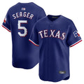 T.Rangers #5 Corey Seager Player Navy Limited Home Hdoa Stitched Jerseys