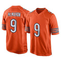 C.Bears #9 Jim McMahon Player Orange Home Game Hdoa Stitched Jerseys