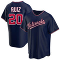 W.Nationals #20 Keibert Ruiz Player Navy Replica Game Hdoa Stitched Jerseys