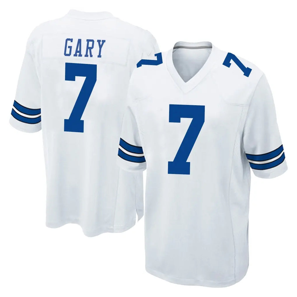 D.Cowboys #7 Rashan Gary Player White Home Game Hdoa Stitched Jerseys