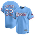 T.Rangers #32 Evan Carter Player Light Blue Home Limited Hdoa Stitched Jerseys