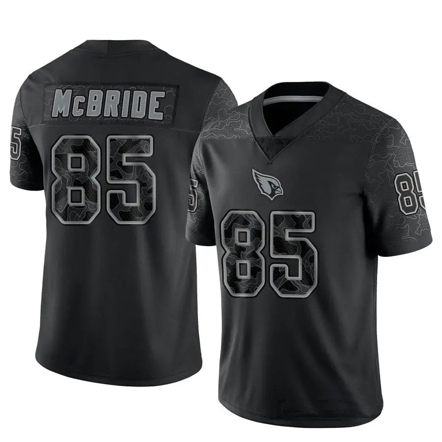 A.Cardinals #85 Trey McBride Player Black RFLCTV Limited Hdoa Stitched Jerseys