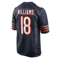 C.Bears #18 Caleb Williams Player Navy Home Game Hdoa Stitched Jerseys