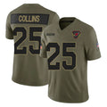 A.Cardinals #25 Zaven Collins Player Olive Salute To Service Limited Home Game Hdoa Stitched Jerseys