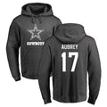 D.Cowboys #17 Brandon Aubrey Player Ash One Color Pullover Hoodie Limited Hdoa Stitched Jerseys