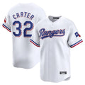 T.Rangers #32 Evan Carter Player White Home Limited Hdoa Stitched Jerseys