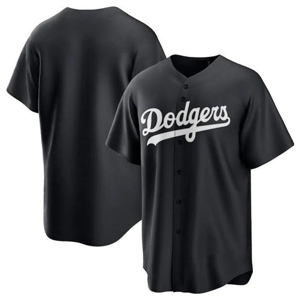 LA.Dodgers ## Dodgers Blank Player Black Pitch Fashion T-shirt Hdoa Stitched Jerseys
