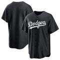 LA.Dodgers ## Dodgers Blank Player Black Pitch Fashion T-shirt Hdoa Stitched Jerseys