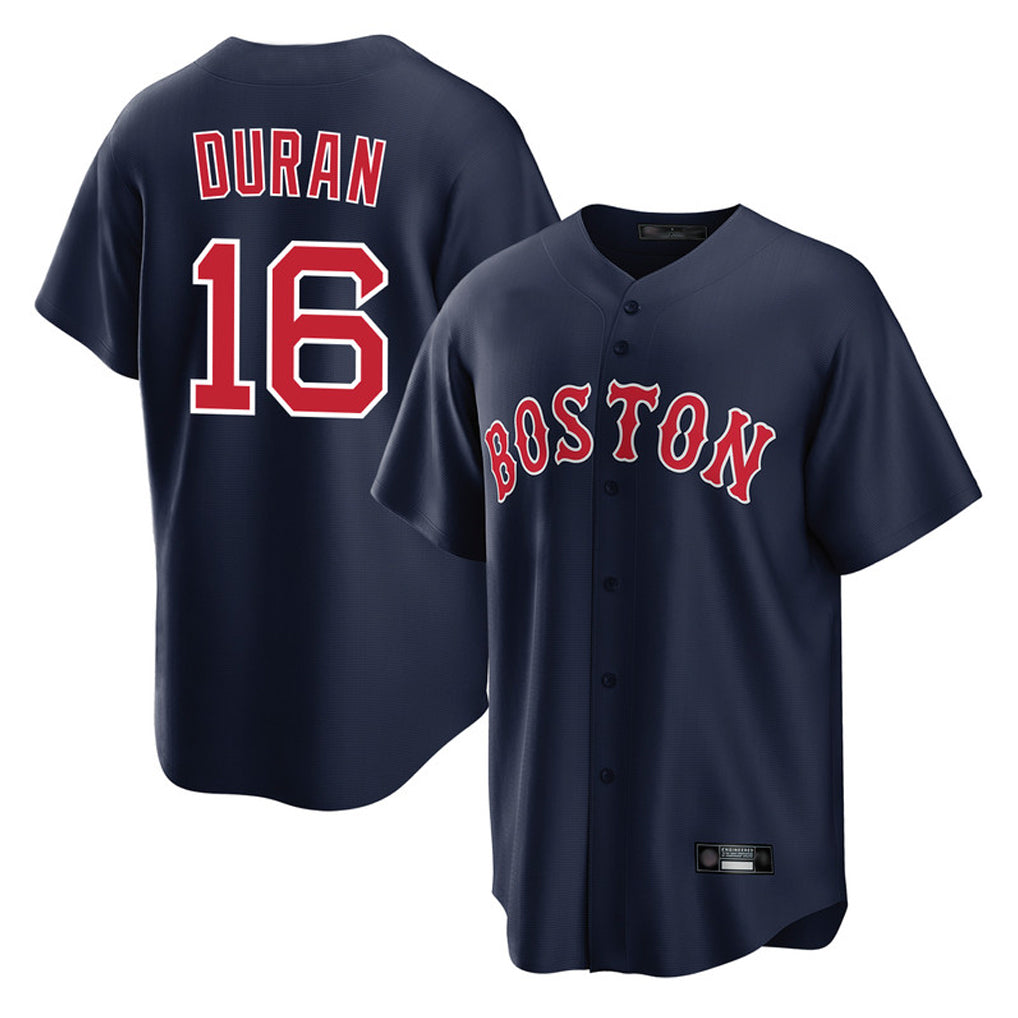 B.Red Sox #16 Jarren Duran Player Navy Home Game Hdoa Stitched Jerseys