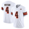 C.Browns #4 Deshaun Watson Player White Limited Vapor F.U.S.E. Alternate Game Hdoa Stitched Jerseys