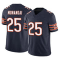 C.Bears #25 Kyle Monangai Player Navy Vapor F.U.S.E. Limited Home Game Hdoa Stitched Jerseys