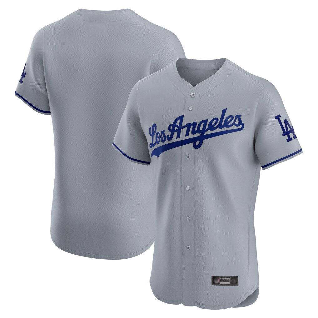 LA.Dodgers ## Dodgers Blank Player Gray Limited Elite Home Hdoa Stitched Jerseys