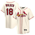 St. Louis Cardinals #18 Jordan Walker Player Cream Home Game Hdoa Stitched Jerseys