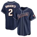 S.Diego Padres #2 Xander Bogaerts Player Navy Cooperstown Collection Limited Home Hdoa Stitched Jerseys