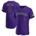 C.Rockies #8 Ryan Ritter Player Purple Limited Elite Home Hdoa Stitched Jerseys
