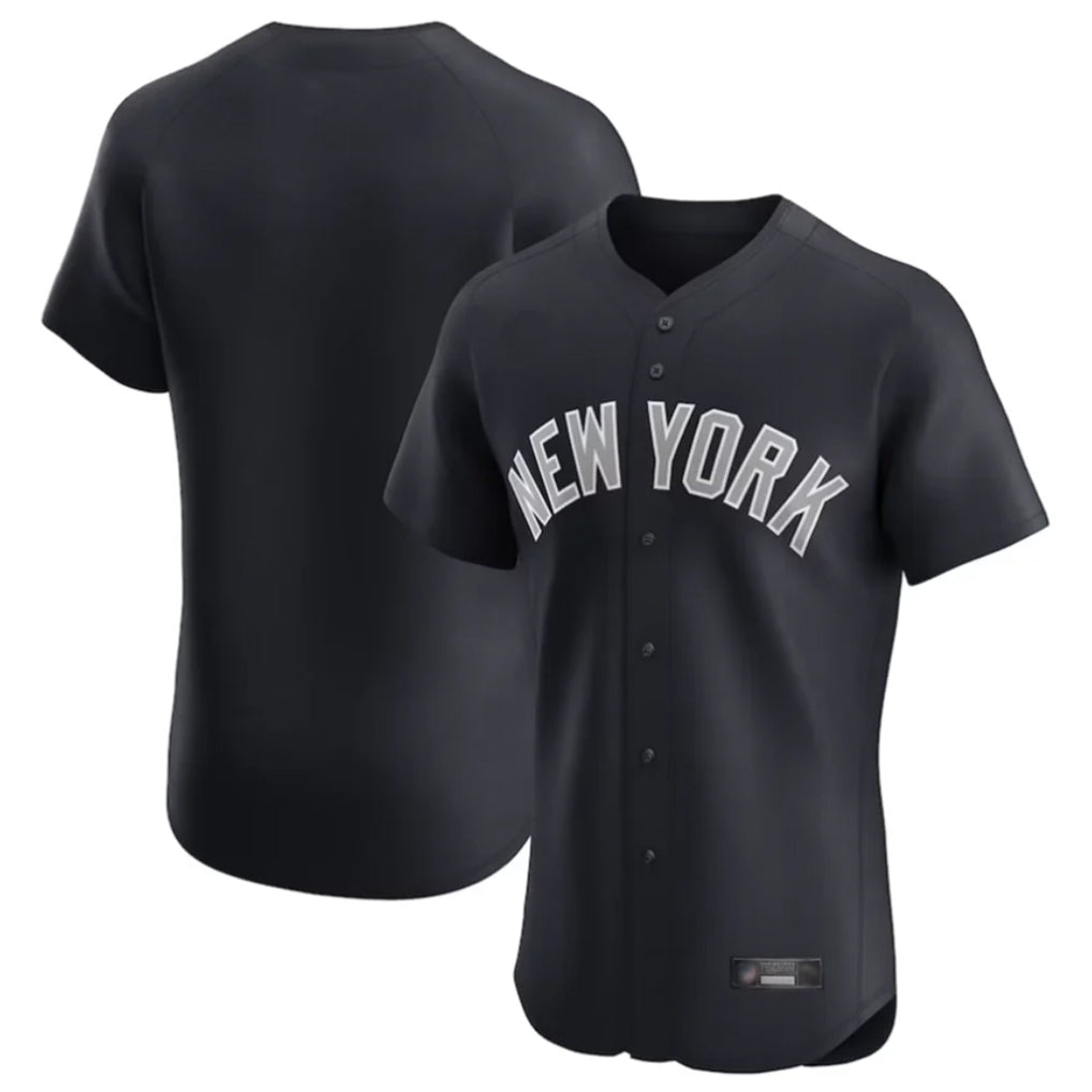 NY.Yankees ## Yankees Blank Player Navy Home Replica Elite Hdoa Stitched Jerseys