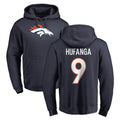 D.Broncos #9 Talanoa Hufanga Player Navy Pullover Hoodie Limited Hdoa Stitched Jerseys