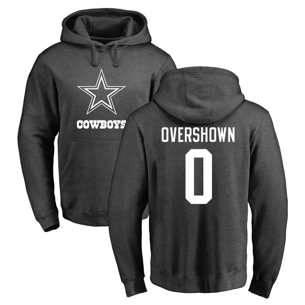D.Cowboys #0 DeMarvion Overshown Player Ash One Color Pullover Hoodie Limited Hdoa Stitched Jerseys