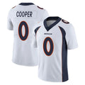 D.Broncos #0 Jonathon Cooper Player White Vapor Untouchable Limited Home Game Hdoa Stitched Jerseys