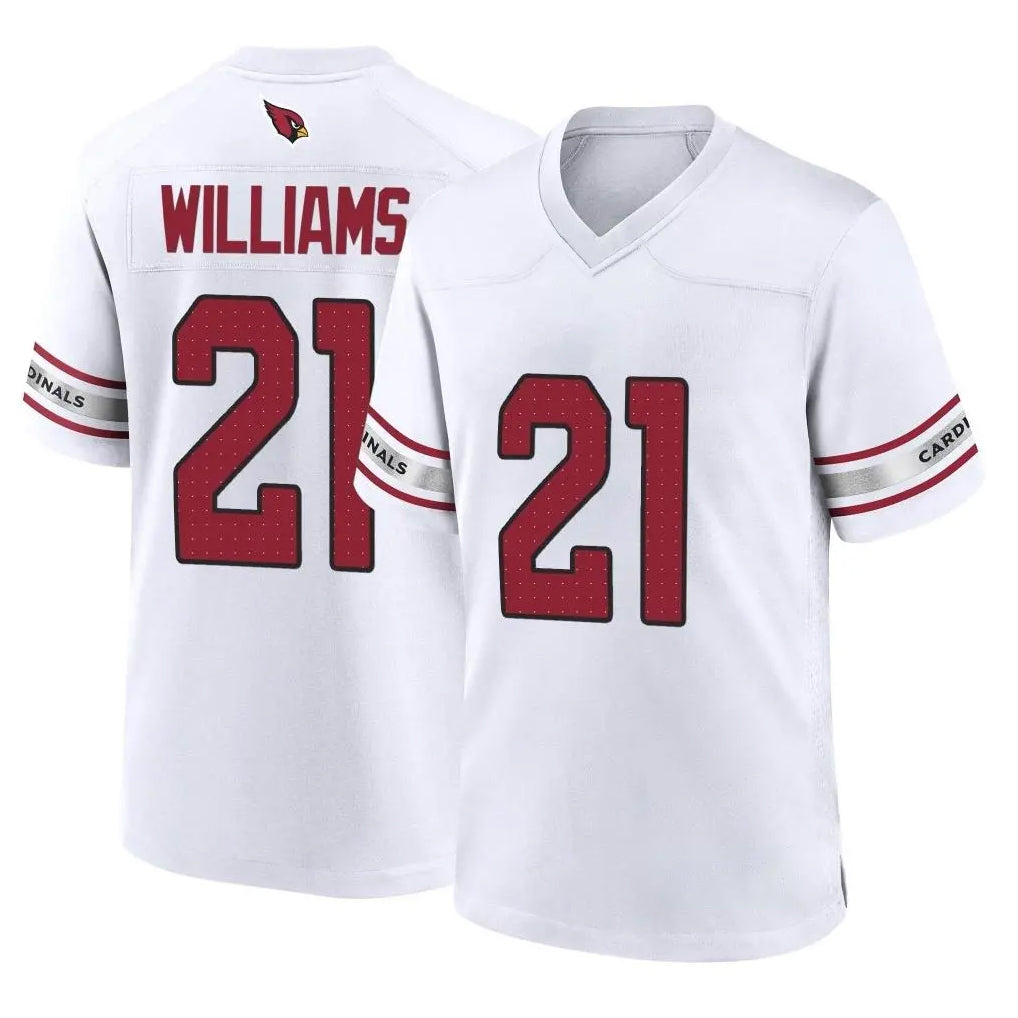 A.Cardinals #21 Garrett Williams Player White Home Game Hdoa Stitched Jerseys