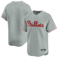 P.Phillies ## Phillies Blank Player Gray Home Limited Hdoa Stitched Jerseys