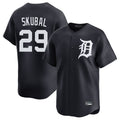 D.Tigers #29 Tarik Skubal Player Navy Home Limited Game Hdoa Stitched Jerseys