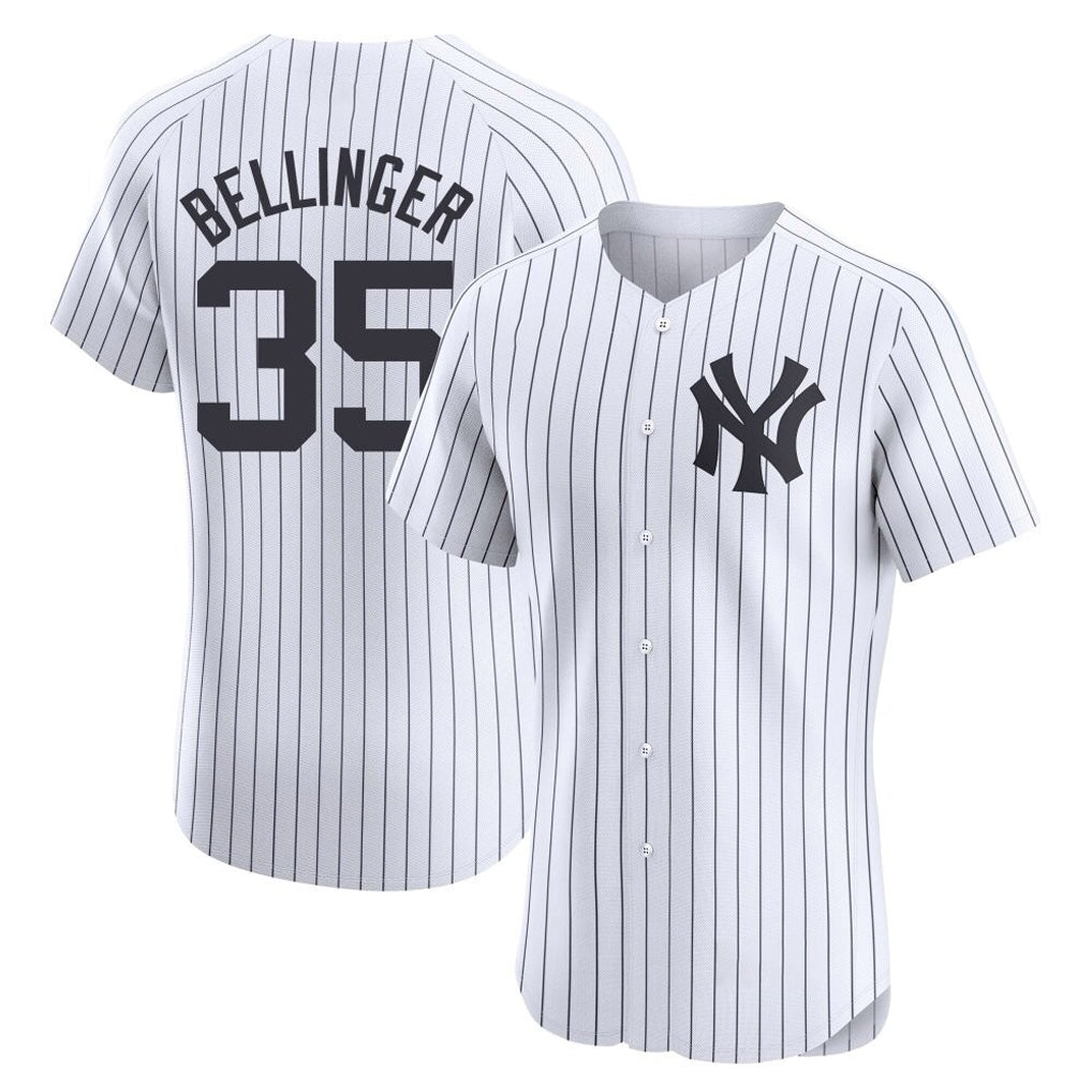 NY.Yankees #35 Cody Bellinger Player White Limited Elite Home Hdoa Stitched Jerseys