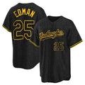 LA.Dodgers #25 Tommy Edman Player Black Snake Skin City Game Home Hdoa Stitched Jerseys