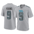 C.Panthers #9 Bryce Young Player Gray Atmosphere Fashion Game Hdoa Stitched Jerseys
