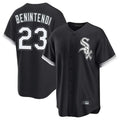 C.White Sox #23 Andrew Benintendi Player Black Home Game Hdoa Stitched Jerseys
