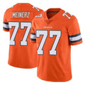 D.Broncos #77 Quinn Meinerz Player Orange Vapor Untouchable Limited Home Game Hdoa Stitched Jerseys