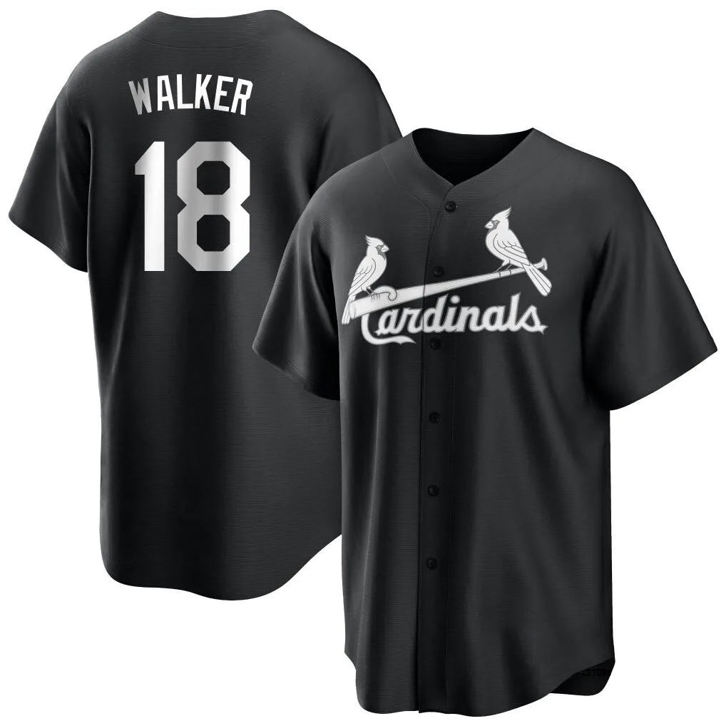 St. Louis Cardinals #18 Jordan Walker Player Black City Connect Home Limited Hdoa Stitched Jerseys