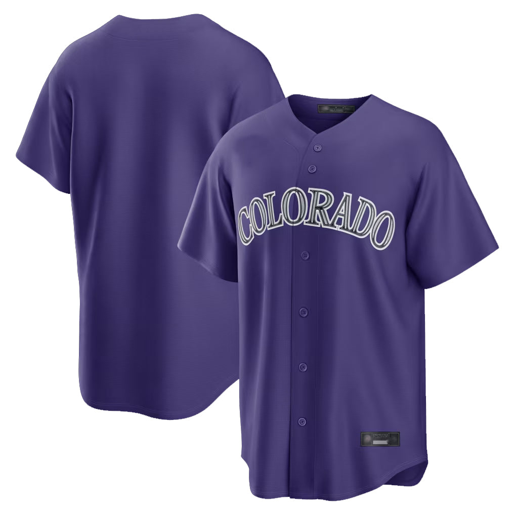 C.Rockies ## Rockies Blank Player Purple Game Home Hdoa Stitched Jerseys