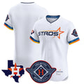 H.Astros ## Astros Blank Player White City Connect Texas Patch Vapor Premier Limited Elite Home Hdoa Stitched Jerseys