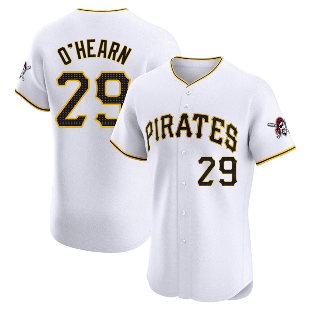 P.Pirates #29 Ryan O'Hearn Player White Home Limited Elite Hdoa Stitched Jerseys
