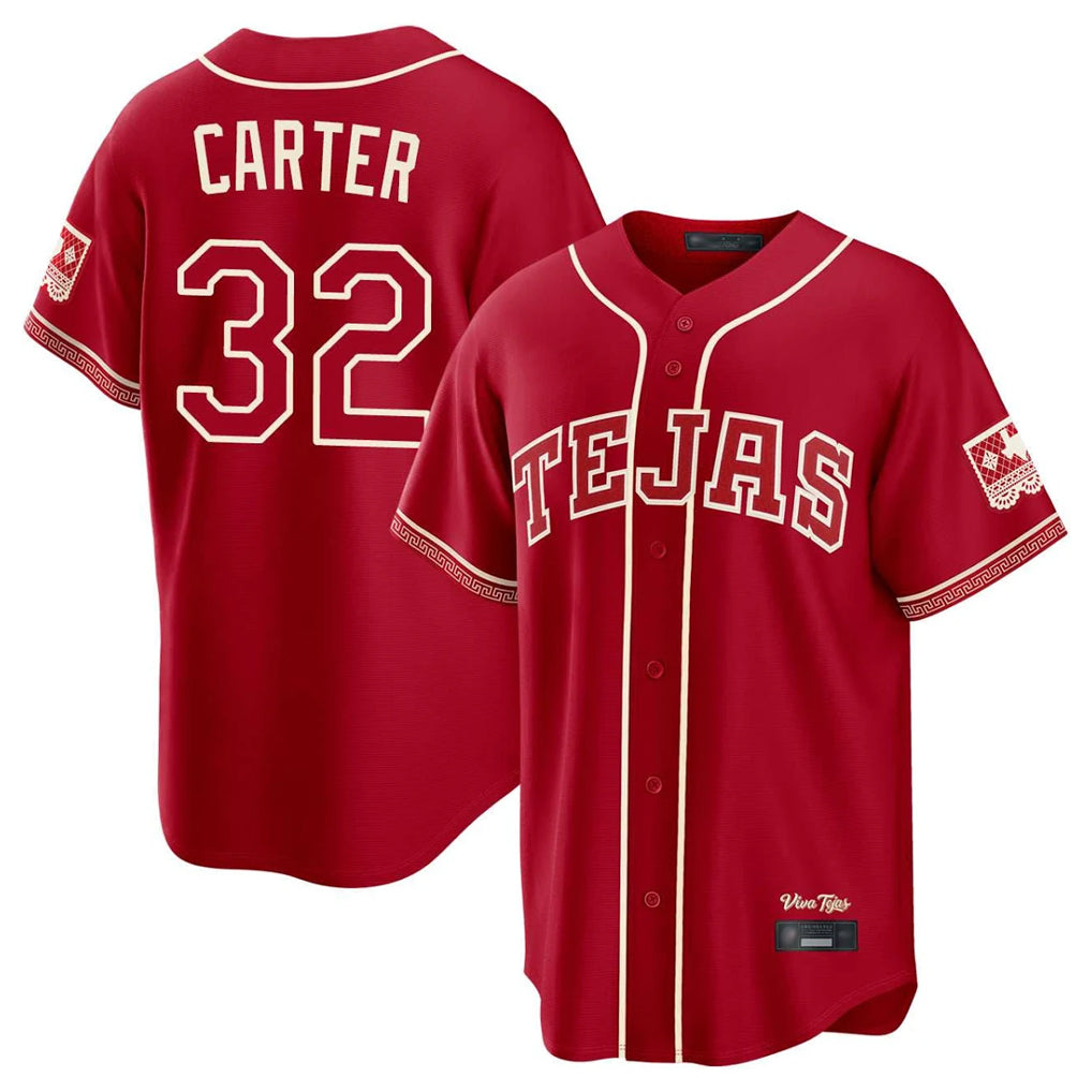 T.Rangers #32 Evan Carter Player Red 2026 City Connect Hdoa Stitched Jerseys