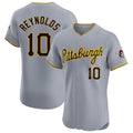 P.Pirates #10 Bryan Reynolds Player Gray Road Home Limited Elite Hdoa Stitched Jerseys