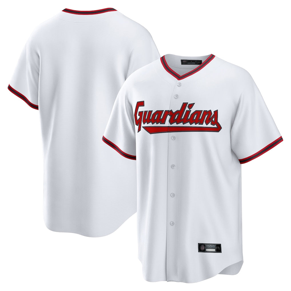 C.Guardians ## Guardians Blank Player White Game Home Hdoa Stitched Jerseys