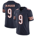 C.Bears #9 Jim McMahon Player Navy Vapor Untouchable Limited Home Game Hdoa Stitched Jerseys