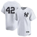 NY.Yankees #42 Mariano Rivera Player White Limited Hdoa Stitched Jerseys